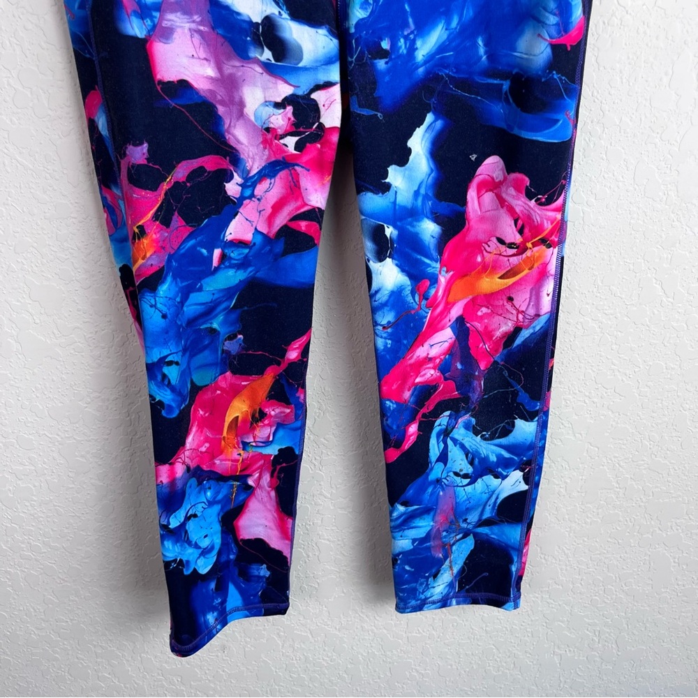 Athleta High Rise Superimpose Chaturanga Capri Crop Leggings - Picture 4 of 11